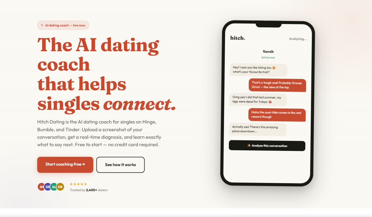 Hitch website by CyberVision Media